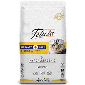 Felicia 2 kg Düşük Tahıllı Kısırlaştırılmış Tavuklu Kedi Maması