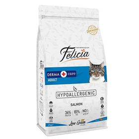 Felicia 2 kg Somonlu Yetişkin Kedi Maması + 4x85 gr Yaş Kedi Maması