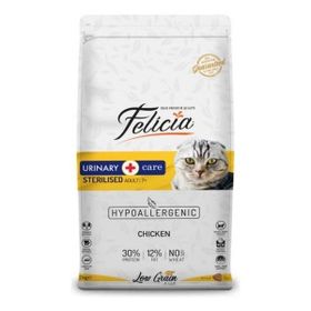Felicia 2 kg Sterilised Tavuklu Az Tahıllı Hypoallergenic Kedi Maması