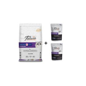 Felicia 2x2 kg Kısırlaştırılmış Somonlu Kedi Maması