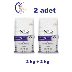 Felicia 2x2 KG Somonlu Kısır Kedi Maması