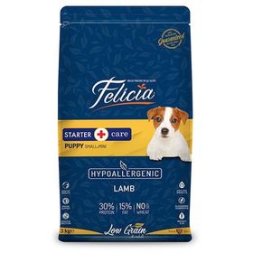 Felicia 3 kg Hipoalerjenik Kuzu Etli Küçük Irk Yavru Köpek Maması