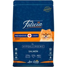 Felicia Az Tahıllı 6 kg Yetişkin Somonlu Small Mini Hypoallergenic Köpek Maması