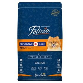 Felicia Az Tahıllı Hypoallergenic Küçük Irk Yetişkin Somonlu 3 kg Köpek Maması