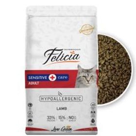 Felicia Az Tahıllı Kuzu Etli Hypoallergenic Yetişkin 1 kg Açık Kedi Mama
