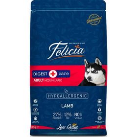 Felicia Digest Care Yetişkin Kuzu Etli Orta Büyük Irk Az Tahıllı 3 kg Köpek Maması
