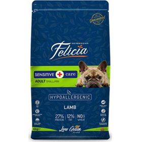 Felicia Düşük Tahıllı Hipoalerjenik Kuzu Etli Küçük Irk 3 kg Yetişkin Köpek Maması