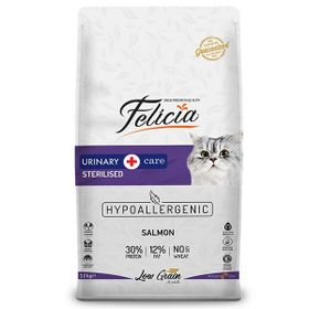Felicia Düşük Tahıllı Hipoalerjenik Somonlu Kısırlaştırılmış 12 KG Kedi Maması