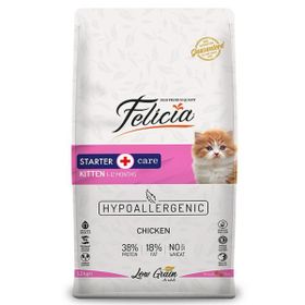 Felicia Düşük Tahıllı Hipoalerjenik Tavuklu 12 kg Anne ve Yavru Kedi Maması
