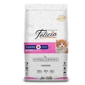 Felicia Düşük Tahıllı Hipoalerjenik Tavuklu 2 kg Anne ve Yavru Kedi Maması