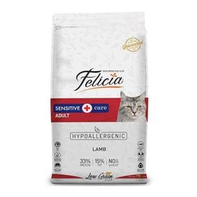 Felicia Düşük Tahıllı Kuzu Etli 1 kg Yetişkin Kedi Maması