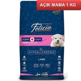 Felicia Hight Premium Kuzu Etli ve Pirinçli Küçük ve Orta Irk 1 kg Yavru Köpek Maması