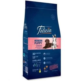 Felicia Hight Premium Kuzu ve Pirinçli Büyük Irk 3 kg Yavru Köpek Maması