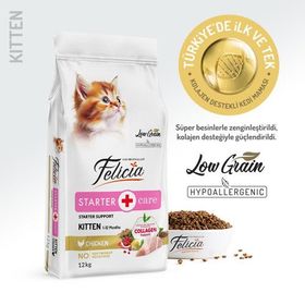 Felicia Hipoalerjenik 12 kg Az Tahıllı Tavuklu Yavru Kedi Maması