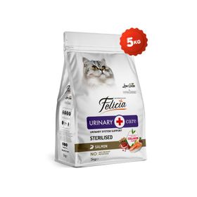 Felicia Hipoalerjenik Kolejen Destekli Somonlu Kısırlaştırılmış 5 kg Kedi Maması
