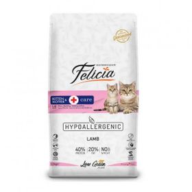 Felicia Kitten & Mother Az Tahıllı Kuzu Etli 12 kg Kedi Maması