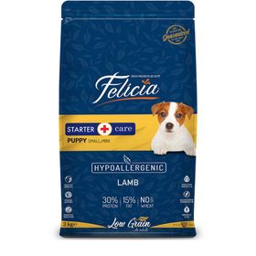 Felicia Kuzulu Pirinçli Düşük Tahıllı Hipoalerjenik 3 kg Köpek Maması