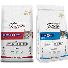 Felicia Kuzulu Somonlu Yetişkin 2x2 kg Kedi Maması