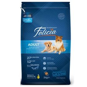 Felicia Medium Large Somonlu 3 kg Yetişkin Köpek Maması