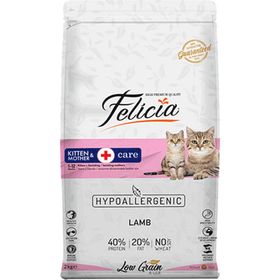 Felicia Mother Kıtten Kuzu Etli 2 kg Düşük Tahıllı Yavru Kedi Maması