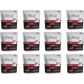 Felicia Pouch Kuzu Etli Tahılsız 85 gr Kedi Yaş Maması