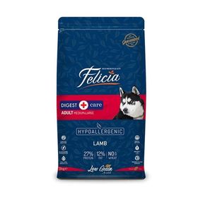 Felicia Premium Düşük Tahıllı Hipoalerjenik Kuzu Etli Orta ve Büyük Irk 3 kg Yetişkin Kuru Köpek Maması