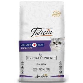 Felicia Sterilised Düşük Tahıllı Somonlu 12 kg Kısırlaştırılmış Yetişkin Kedi Maması