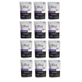 Felicia Tahılısız Sterilized Kısır Somonlu 12x85 gr Kedi Yaş Mama