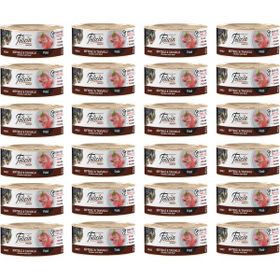 Felicia Tahılsız Biftekli Tavuklu Kıyılmış Kedi Konservesi 24x85 gr