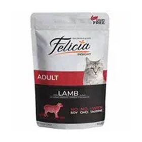 Felicia Tahılsız Kuzu Etli Yetişkin 6x85 gr Kedi Yaş Mama