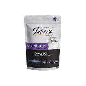 Felicia Tahılsız Somon Etli 85 gr Yaş Kısır Kedi Maması