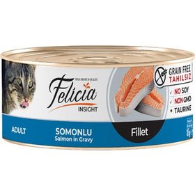 Felicia Tahılsız Somon Filetolu 85 gr Yaş Kedi Maması