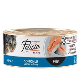 Felicia Tahılsız Somonlu Fileto Kedi Konservesi 24x85 gr