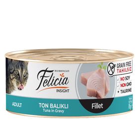 Felicia Tahılsız Ton Balıklı Fileto 85 gr Kedi Konservesi