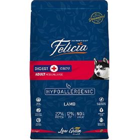 Felicia Yetişkin Kuzulu M Large Az Tahıllı Breed Hypoallergenic 15 kg Köpek Maması