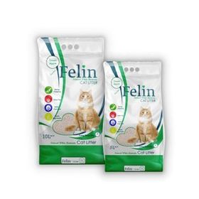 Felin 10 lt Yeşil Elma Kokulu Kedi Kumu