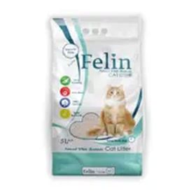 Felin 5 lt Marsilya Sabun Kokulu İnce Taneli Bentonit Kedi Kumu