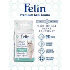 Felin 5 lt Marsilya Sabunu Kedi Kumu