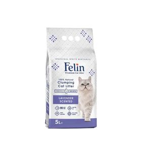 Felin Lavanta Kokulu 3x5 lt Topaklaşan Kedi Kumu