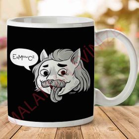 Felinestein Albert Einstein Cat Baskılı Kupa