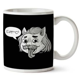 Felinestein Albert Einstein Cat Baskılı Kupa
