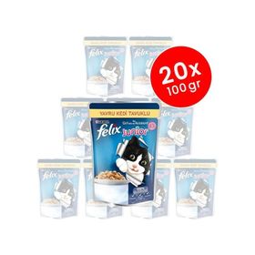 Felix 100 gr Junior Tavuklu Yavru Kedi Konservesi