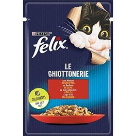 Felix 12x85 gr Adult Sığır Etli Yetişkin Kedi Konservesi