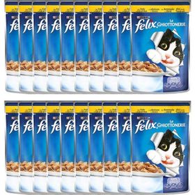 Felix 20x85 gr Adult Pouch Tavuk Etli Yaş Kedi Maması