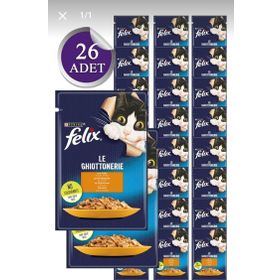 Felix 26x85 gr Tavuklu Yetişkin Kedi Maması