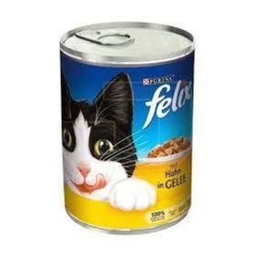 Felix 400 gr Tavuklu Jöleli Konserve Kedi Maması
