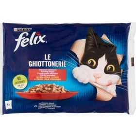 Felix 4x85 gr Multipack Sığır Etli Kedi Konserve Maması