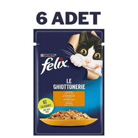 Felix 6x85 gr Tavuklu Yetişkin Kedi Konservesi