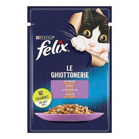 Felix 85 gr Kuzu Etli Pouch Yetişkin Kedi Konservesi