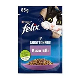 Felix 85 Gr Kuzulu Kedi Poşet Mama